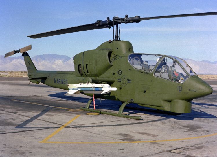 Image: U. S. Marines AH-1 Sea Cobra Helicopter