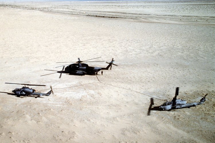 Image: U.S.M.C. AH-1W Sea Cobra Helicopters