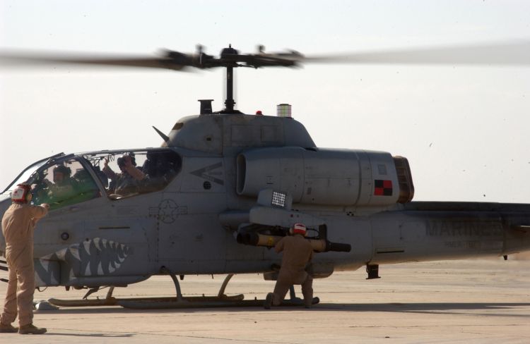 Image: U.S.M.C. AH-1W Cobra Helicopter