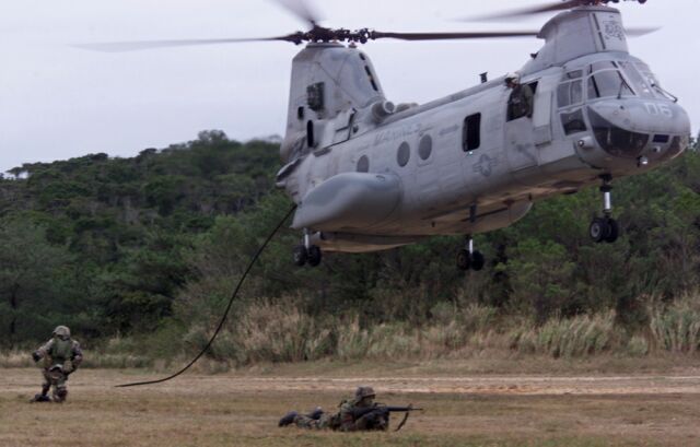 Image: U.S. Marines CH-46