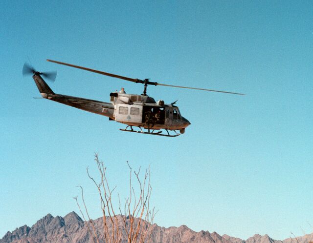 Image: U.S. Marines UH-1N Huey Helicopter