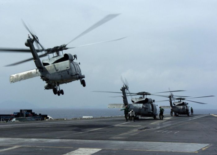 Image: U.S. Navy SH-60 Seahawk Helicopters