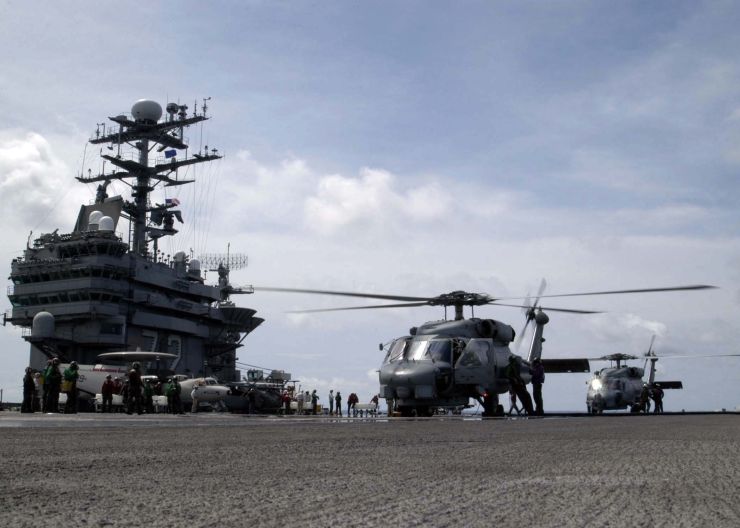 Image: U.S. Navy SH-60 Seahawk Helicopters