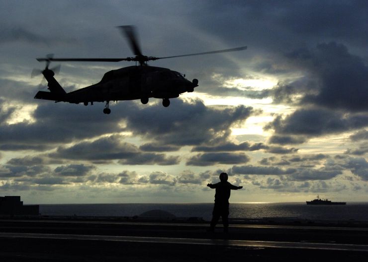 Image: U.S. Navy SH-60B Seahawk Helicopter