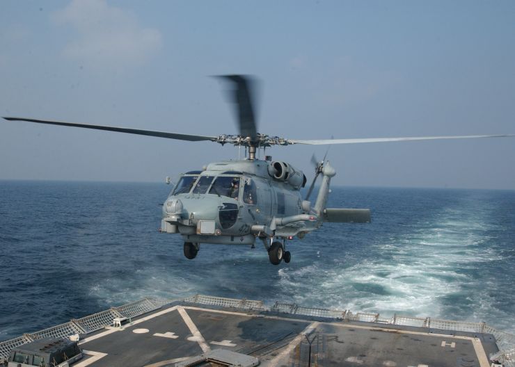 Image: U.S. Navy SH-60B Seahawk Helicopter