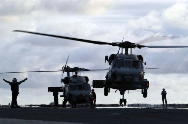 Image: U.S. Navy SH-60B Seahawk Helicopter