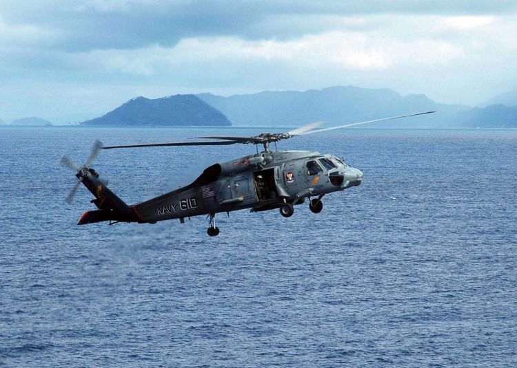 Image: U.S. Navy SH-60F Seahawk helicopter