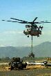 Image: U.S. Marine Corps CH-53 Sea Stallion helicopters onboard USS Guam.