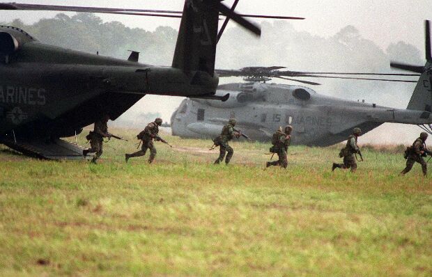 Image: U.S.M.C. CH-53E Super Stallion Helicopter