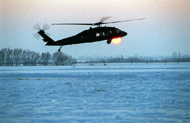 Image: UH-60 Black Hawk helicopter