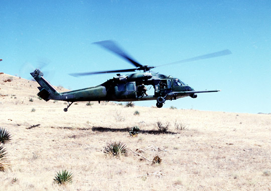 Image: Pave Hawk helicopter used in A-10 search