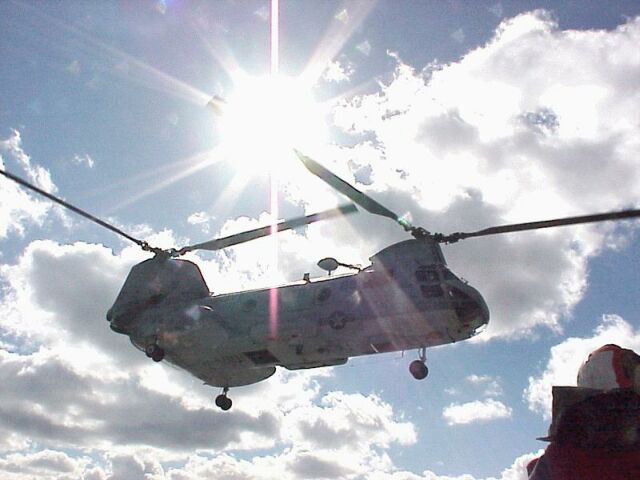 Image: U.S. Navy CH-46D Sea Knight Helicopter