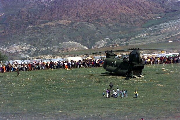 Image Royal Netherlands Air Force CH-47 Chinook Helicopter