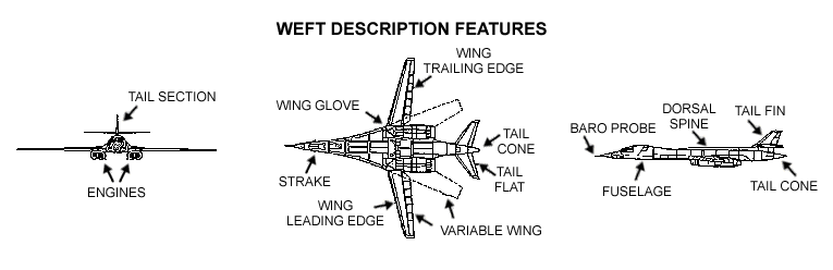 Drawing: WEFT Description Features