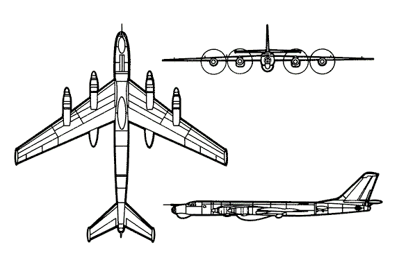 Drawing: Tu-95 Bear